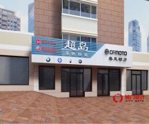 不同行業(yè)門頭裝修案例